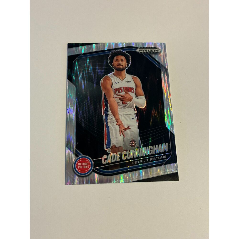 2024-25 Panini Prizm Black Cade Cunningham #8 Prizm /249 Pistons
